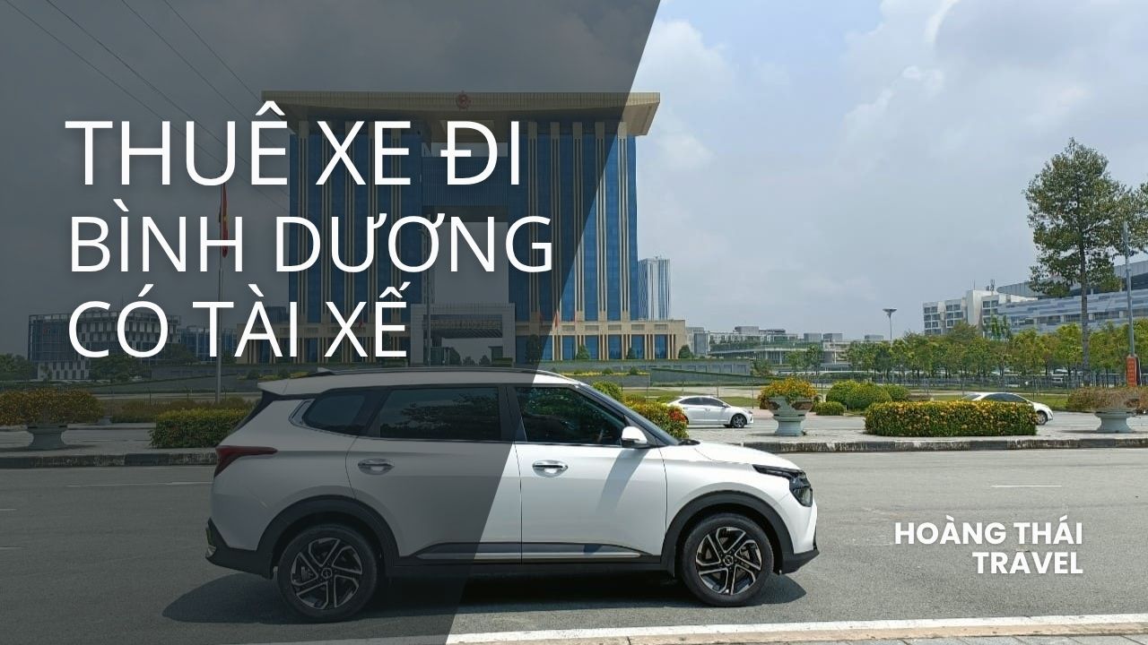 Chiếc xe sedan/SUV đời mới đang di chuyển trên cao tốc. Dịch vụ thuê xe đi Bình Dương chuyên phục vụ công tác, họp hành và đưa đón lãnh đạo, cam kết đúng giờ và kín đáo.