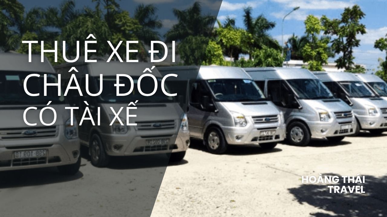 Chiếc xe 7 chỗ (hoặc 16 chỗ) đời mới đang di chuyển trên đường tỉnh An Giang. Dịch vụ thuê xe đi Châu Đốc phục vụ hành hương Miếu Bà và du lịch khám phá, cam kết hành trình an toàn, ổn định trên tuyến đường dài.